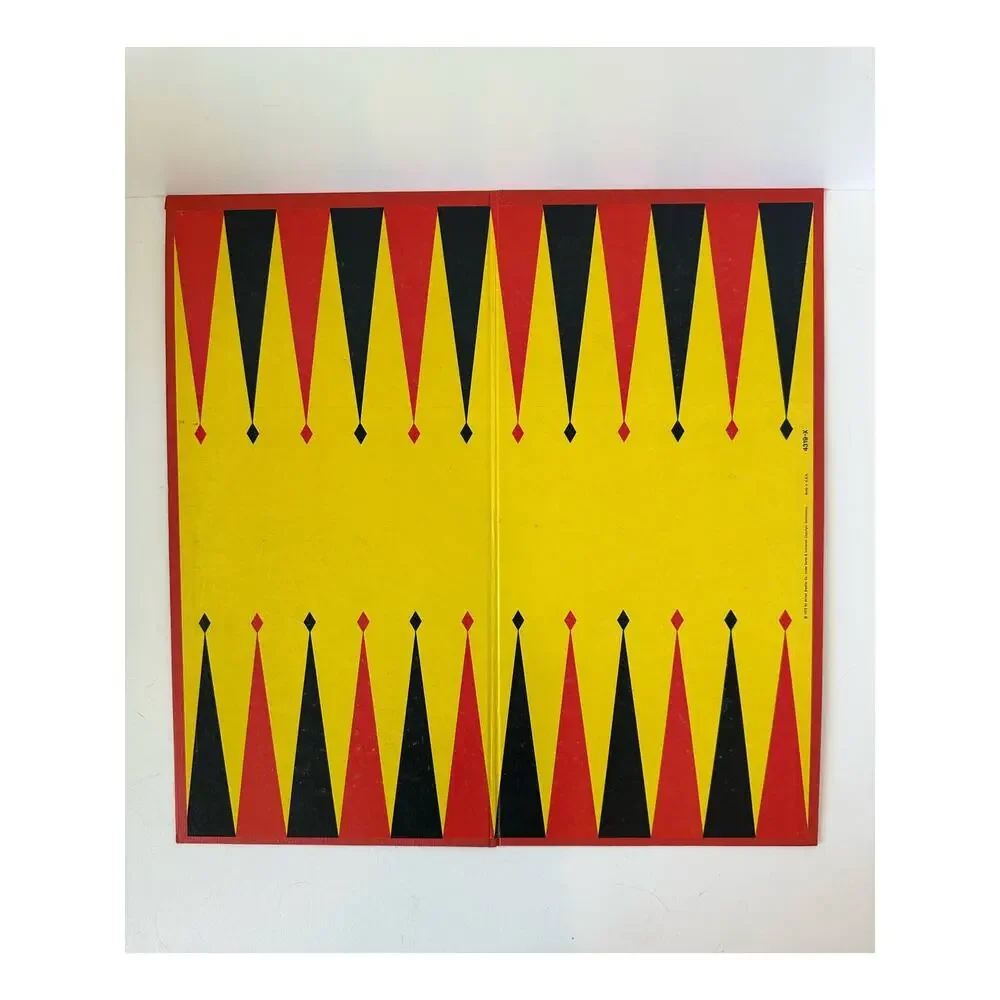 Vintage Backgammon and Acey-Deucy Board Games 1973 age 7-adult, 2 players